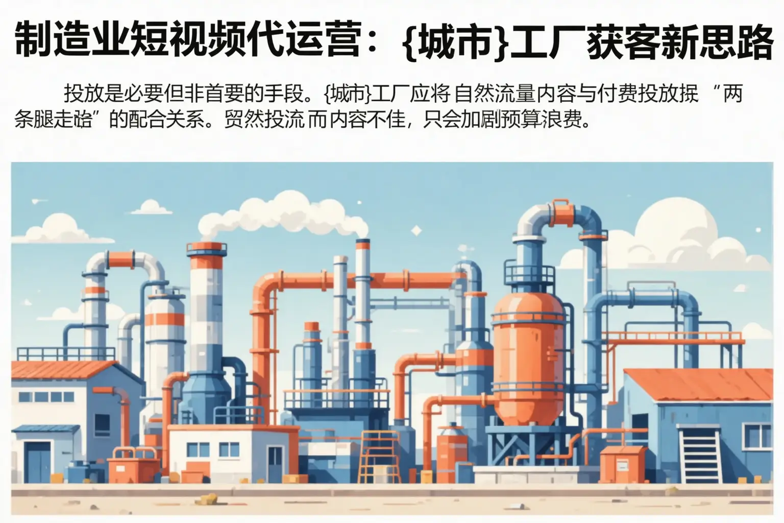 制造业短视频代运营:麻阳工厂获客新思路